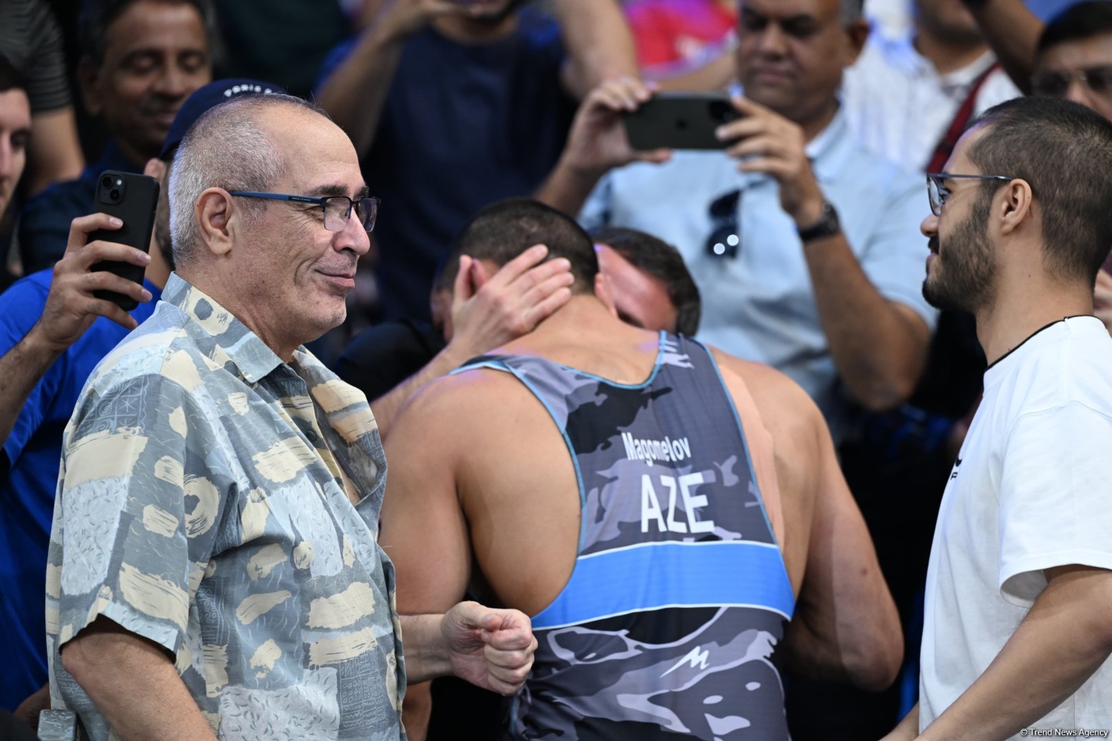 Azerbaijani wrestler Magomedkhan Magomedov wins bronze medal at Olympics (PHOTO/VIDEO)