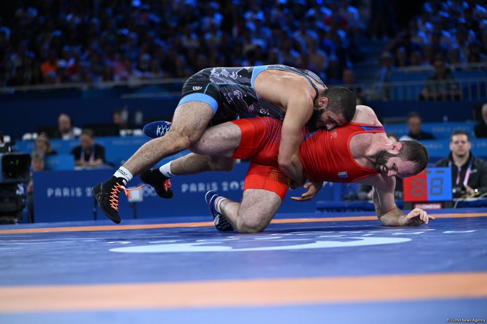 Azerbaijani wrestler Magomedkhan Magomedov wins bronze medal at Olympics (PHOTO/VIDEO)