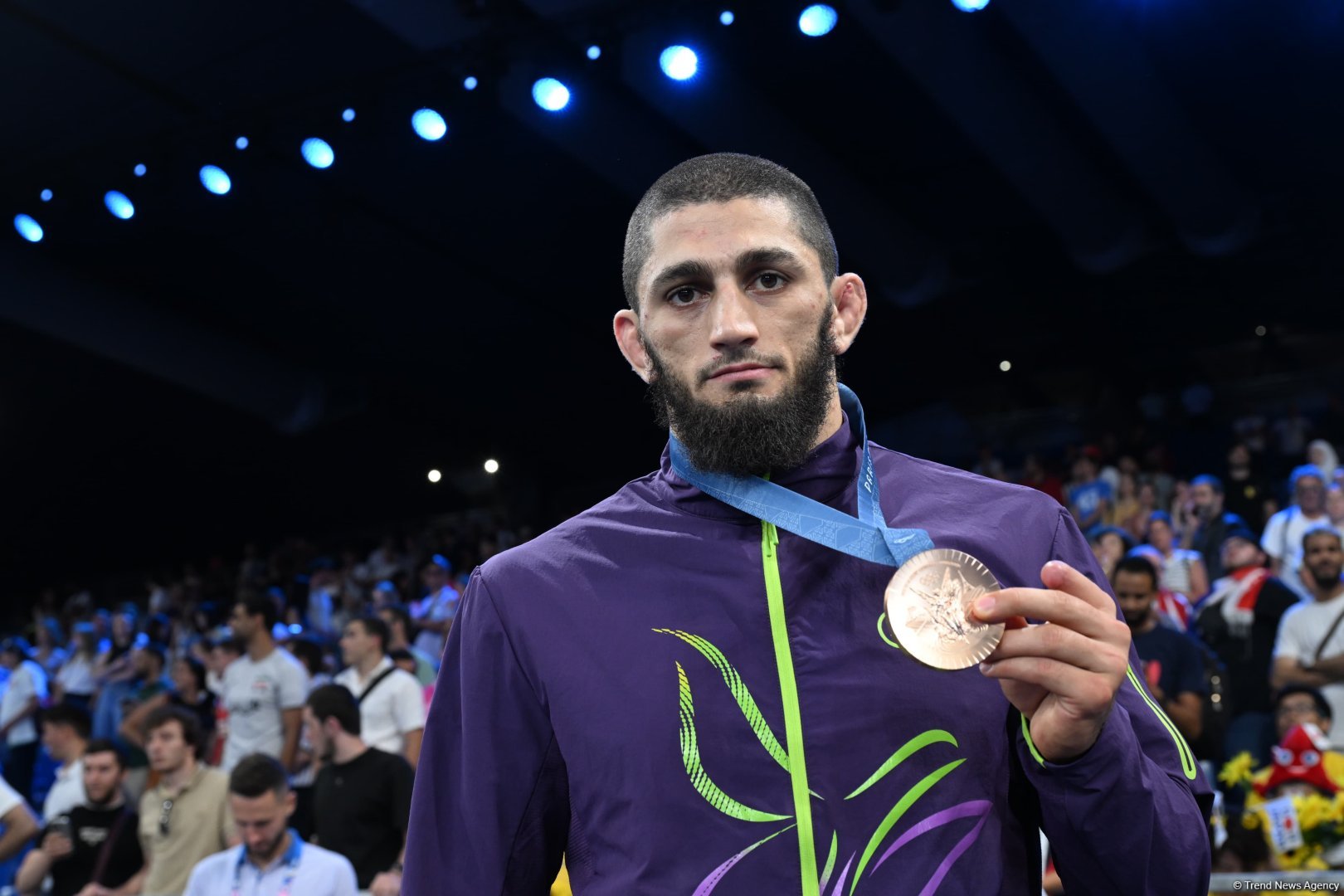 Azerbaijani wrestler Magomedkhan Magomedov wins bronze medal at Olympics (PHOTO/VIDEO)