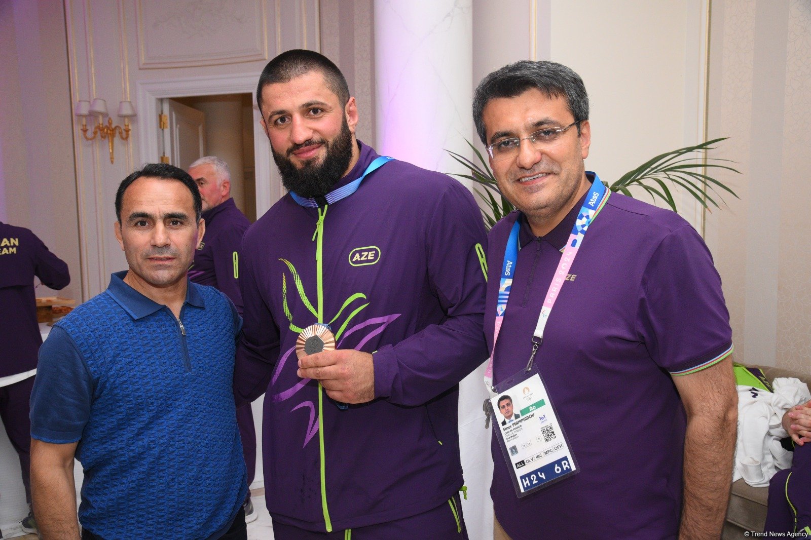 Meeting with medal-winning athletes held at Olympic House of Azerbaijan (PHOTO)