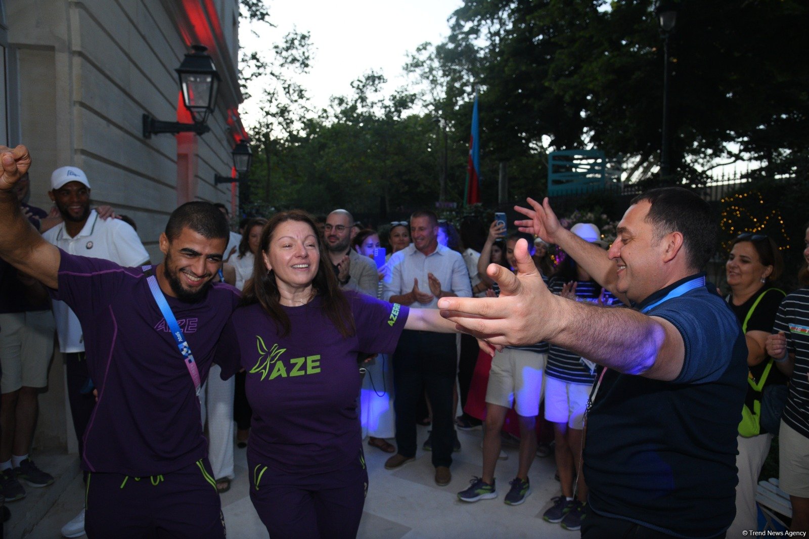 Meeting with medal-winning athletes held at Olympic House of Azerbaijan (PHOTO)