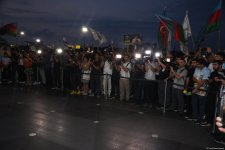 Azerbaijani team successfully performed at Olympic Games returns home (PHOTO/VIDEO)
