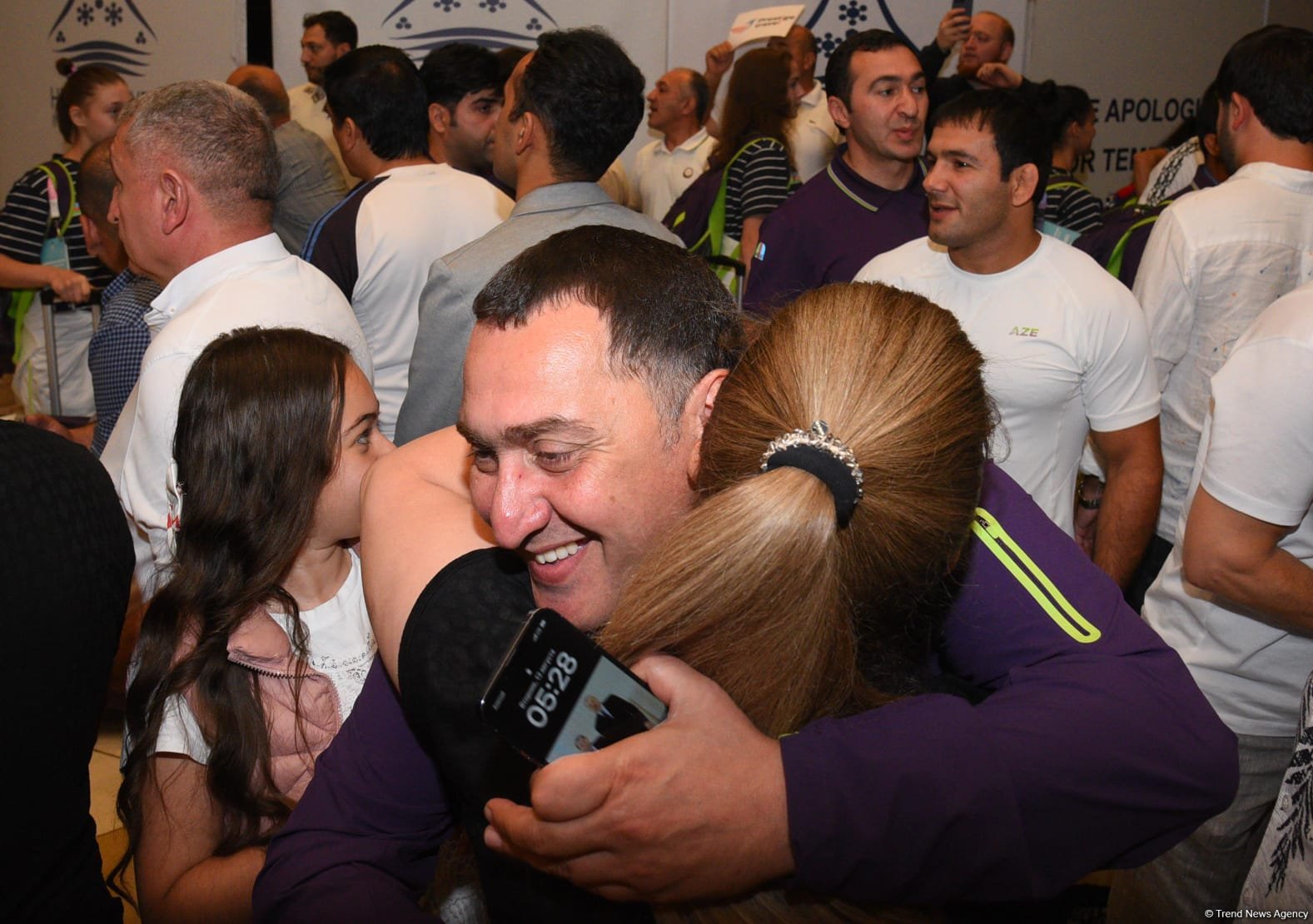 Azerbaijani team successfully performed at Olympic Games returns home (PHOTO/VIDEO)