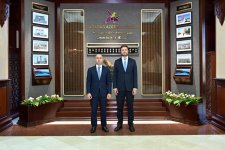 Delegation of Senate of Kazakhstan's Parliament visits Azerbaijan's Milli Majlis (PHOTO)