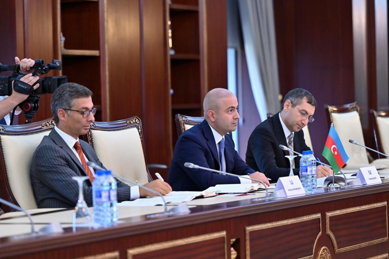 Delegation of Senate of Kazakhstan's Parliament visits Azerbaijan's Milli Majlis (PHOTO)