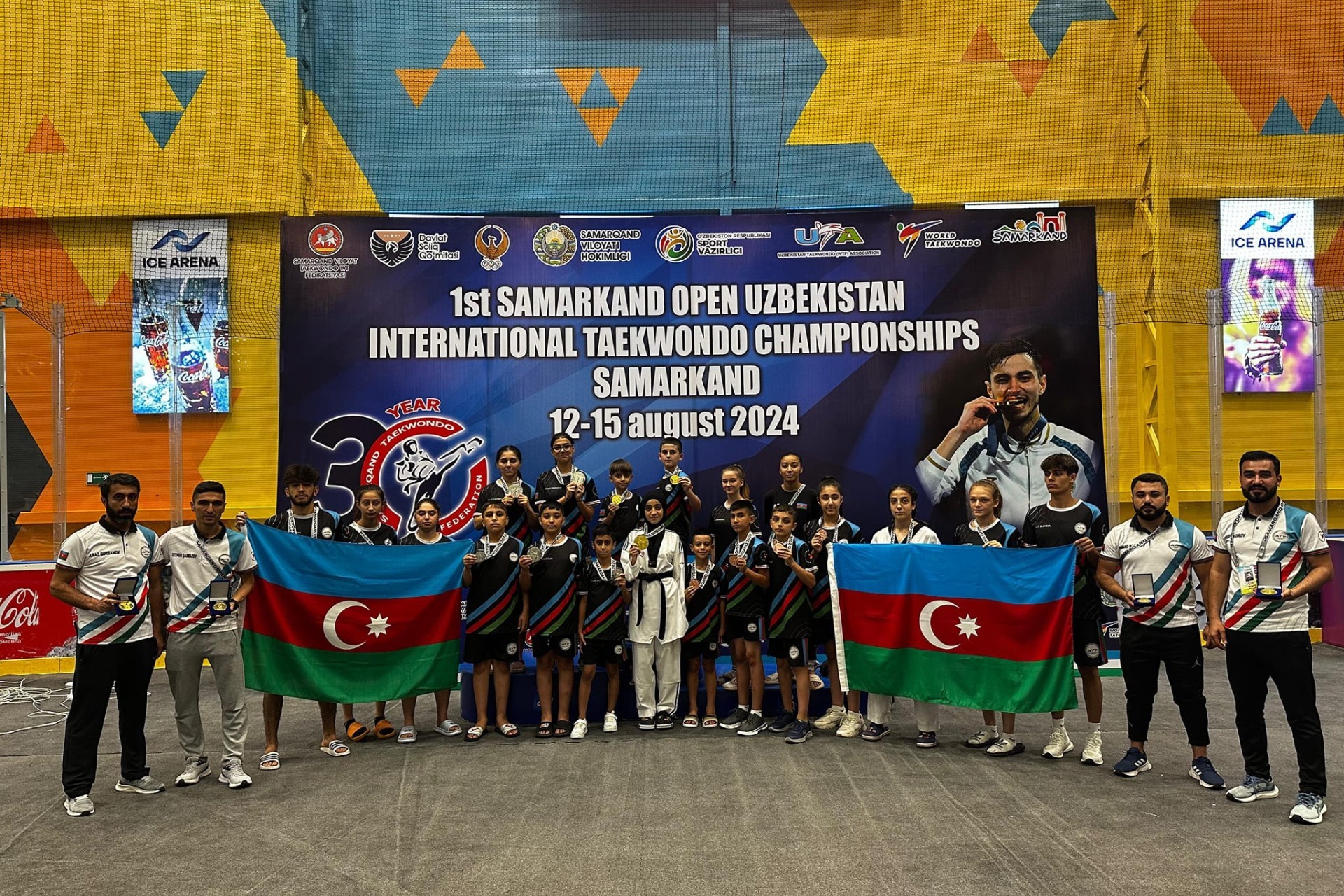 Our Taekwondo athletes win 12 medals at "Samarkand Open 2024"