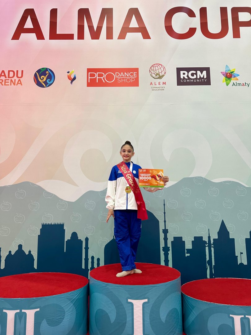 Azerbaijani gymnasts claim success in Kazakhstan (PHOTO)