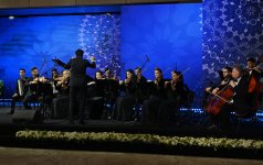 President Ilham Aliyev hosts reception for President Putin at Gulustan Palace (PHOTO/VIDEO)