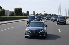 Presidents of Azerbaijan and Russia visit Baku White City (PHOTO/VIDEO)