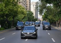 Presidents of Azerbaijan and Russia visit Baku White City (PHOTO/VIDEO)