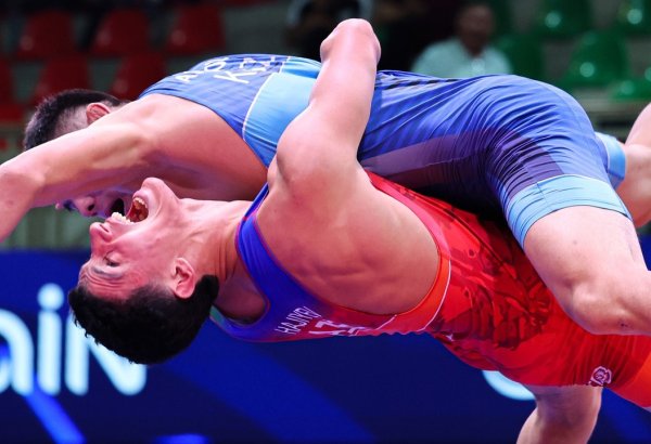 Azerbaijani wrestler wins bronze medal at world championship