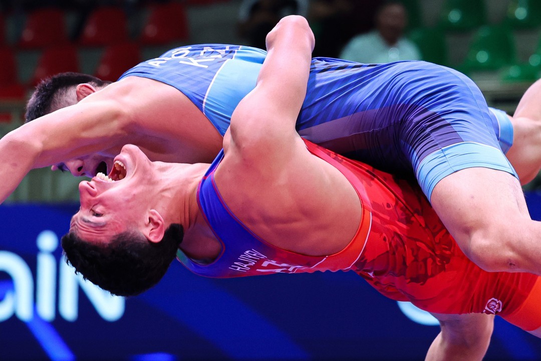 Azerbaijani wrestler wins bronze medal at world championship