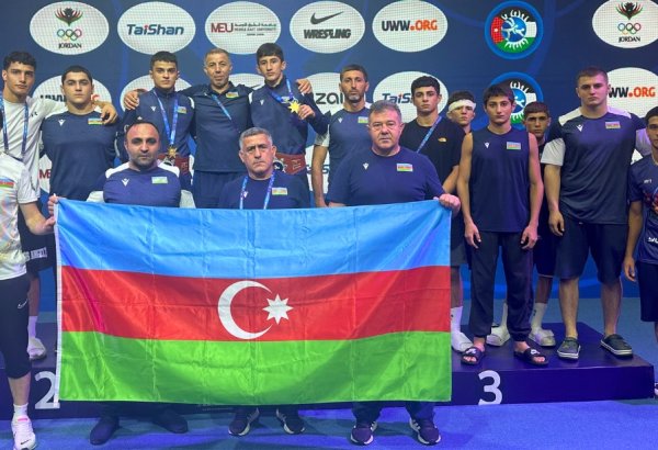 Azerbaijani wrestling team comes in third at World Championships