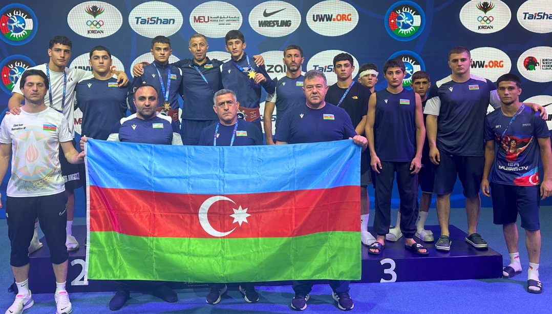 Azerbaijani wrestling team comes in third at World Championships