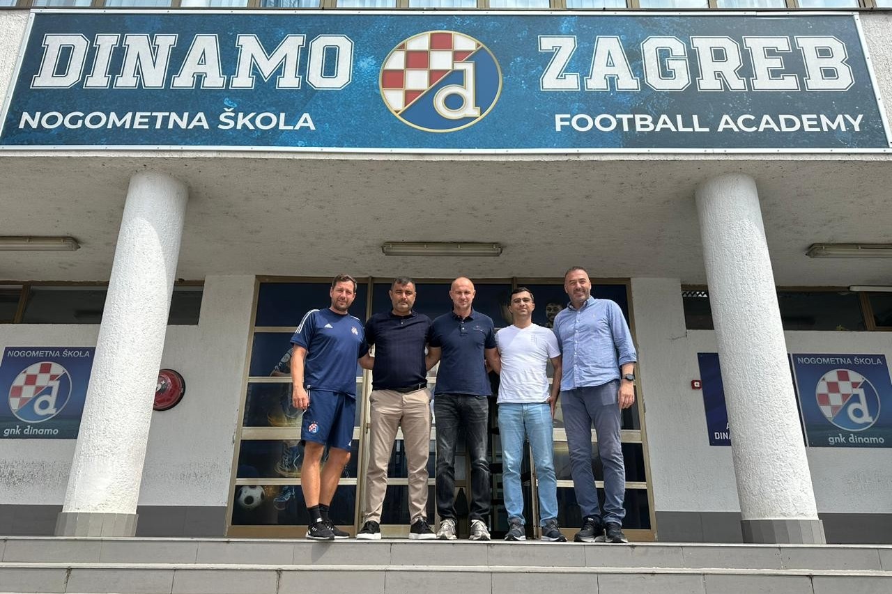 Qarabag and Dinamo Zagreb clubs' football academies come together for meeting in Croatia