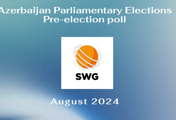 Multiple Azerbaijanis actively interested in parliamentary election campaign - SWG