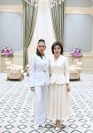First Lady Mehriban Aliyeva, First Lady Ziroatkhon Mirziyoyeva meet in Tashkent (PHOTO/VIDEO)