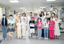 First Lady Mehriban Aliyeva, First Lady Ziroatkhon Mirziyoyeva visit “Mekhrli” school in Tashkent (PHOTO/VIDEO)