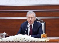 President Ilham Aliyev, President Shavkat Mirziyoyev attend inaugural meeting of High Intergovernmental Council (PHOTO)