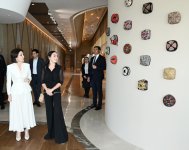 First Lady Mehriban Aliyeva, First Lady Ziroatkhon Mirziyoyeva visit exhibition in Tashkent and view collection of Uzbek national costumes (PHOTO/VIDEO)