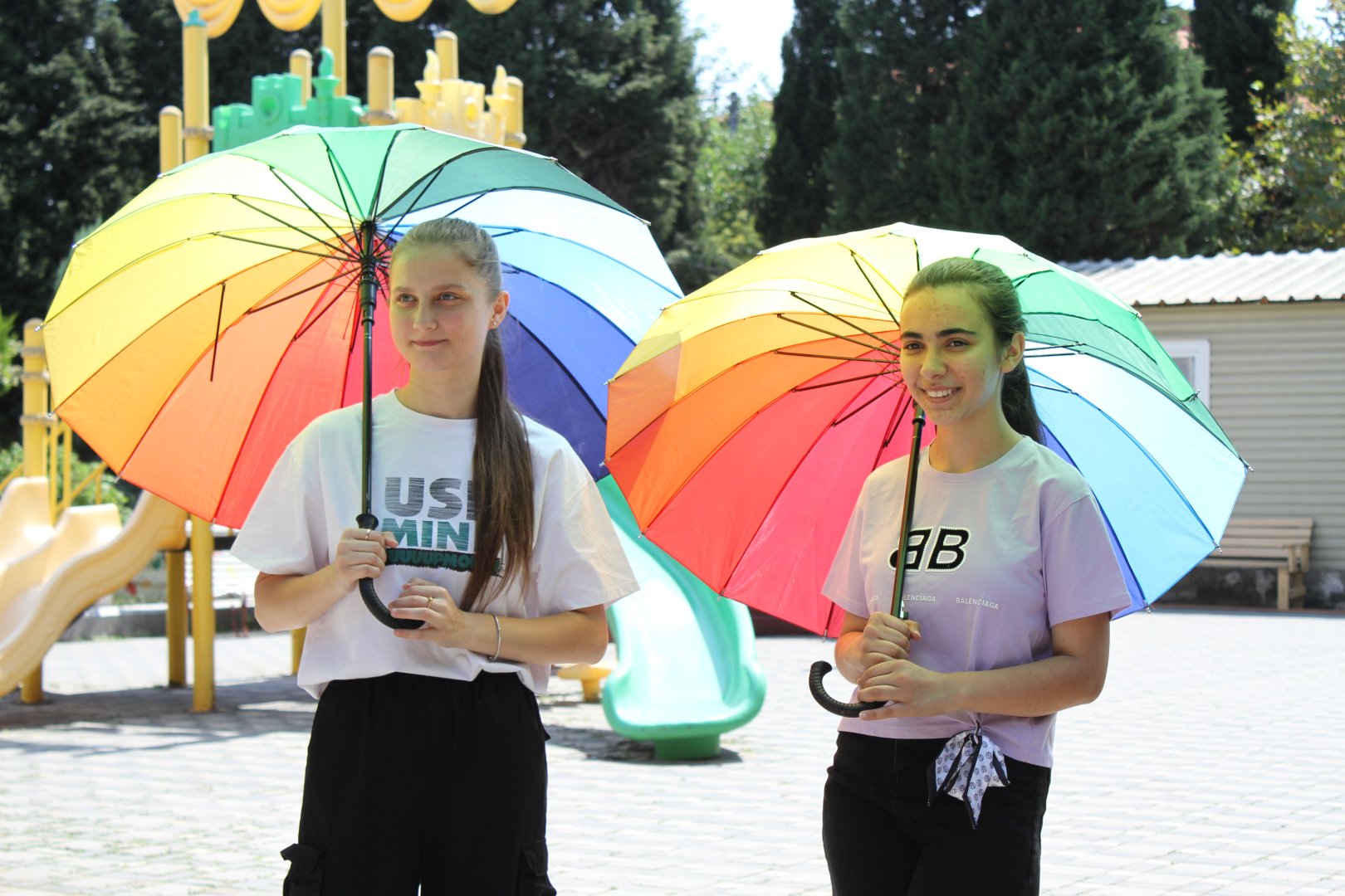 Heydar Aliyev Foundation holds event for children in Ganja (PHOTO)