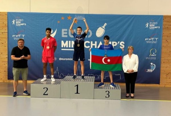Azerbaijani athlete strikes bronze in France