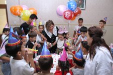 Heydar Aliyev Foundation holds event for children in Ganja (PHOTO)