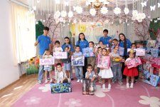 Heydar Aliyev Foundation holds event for children in Ganja (PHOTO)