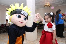 Heydar Aliyev Foundation holds event for children in Ganja (PHOTO)