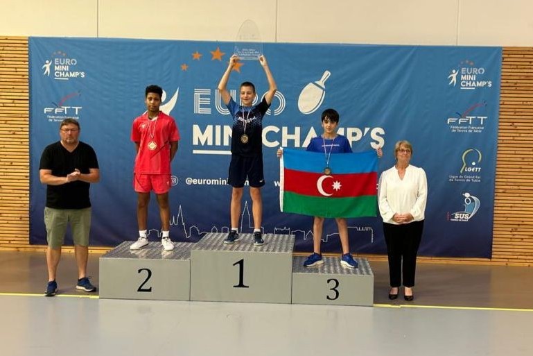 Azerbaijani athlete strikes bronze in France