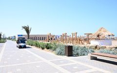 President Ilham Aliyev and First Lady Mehriban Aliyeva attend inauguration of LANDAU School and “The Grand” apart hotel at Sea Breeze Resort (PHOTO/VIDEO)