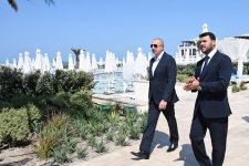 President Ilham Aliyev and First Lady Mehriban Aliyeva attend inauguration of LANDAU School and “The Grand” apart hotel at Sea Breeze Resort (PHOTO/VIDEO)
