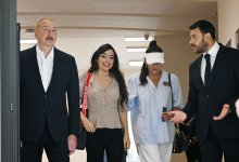 President Ilham Aliyev and First Lady Mehriban Aliyeva attend inauguration of LANDAU School and “The Grand” apart hotel at Sea Breeze Resort (PHOTO/VIDEO)