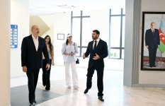 President Ilham Aliyev and First Lady Mehriban Aliyeva attend inauguration of LANDAU School and “The Grand” apart hotel at Sea Breeze Resort (PHOTO/VIDEO)