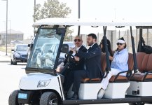 President Ilham Aliyev and First Lady Mehriban Aliyeva attend inauguration of LANDAU School and “The Grand” apart hotel at Sea Breeze Resort (PHOTO/VIDEO)