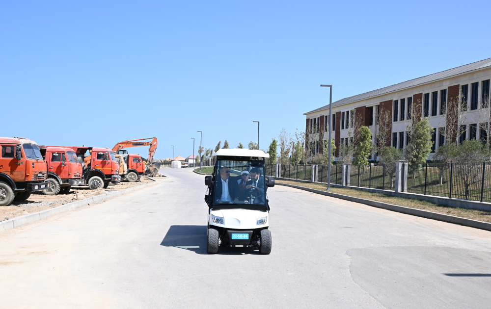 President Ilham Aliyev and First Lady Mehriban Aliyeva attend inauguration of LANDAU School and “The Grand” apart hotel at Sea Breeze Resort (PHOTO/VIDEO)