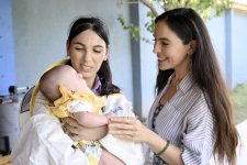 Vice-President of Heydar Aliyev Foundation Leyla Aliyeva meets participants of “Young beekeeper" project in Gabala (PHOTO)