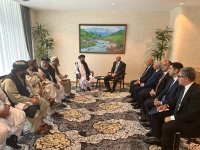 Azerbaijani delegation headed by deputy PM visits Uzbekistan (PHOTO)
