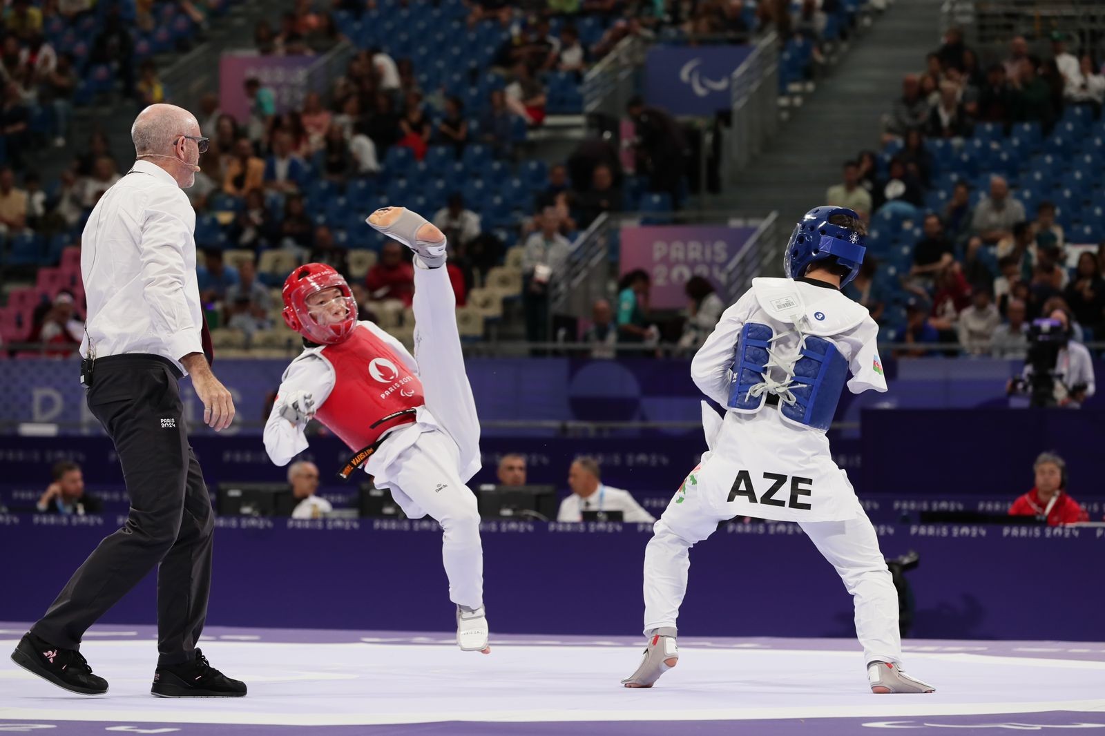 Azerbaijani para-taekwondo athlete to compete for bronze in Paris (PHOTO)
