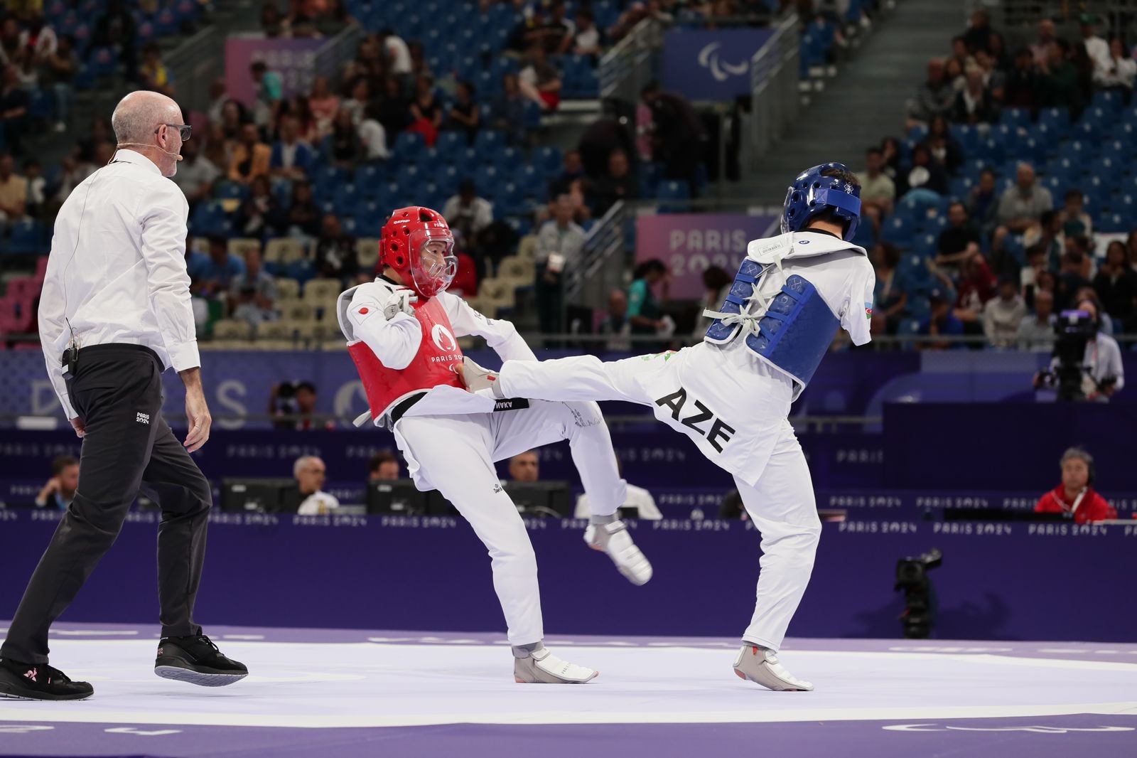 Azerbaijani para-taekwondo athlete to compete for bronze in Paris (PHOTO)