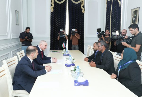Delegation of Maldives observation mission pays visit to Azerbaijan's CEC