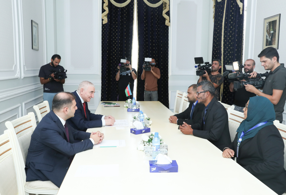 Delegation of Maldives observation mission pays visit to Azerbaijan's CEC