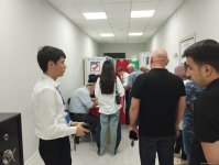 Baku's Nizami district sees high voter turnout in Azerbaijan's parliament election from first hours (PHOTO)