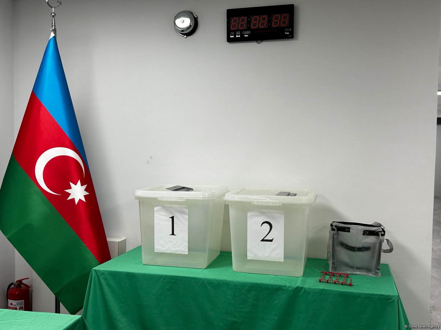 Lachin's polling stations ready for Azerbaijan's parliamentary election (PHOTO)
