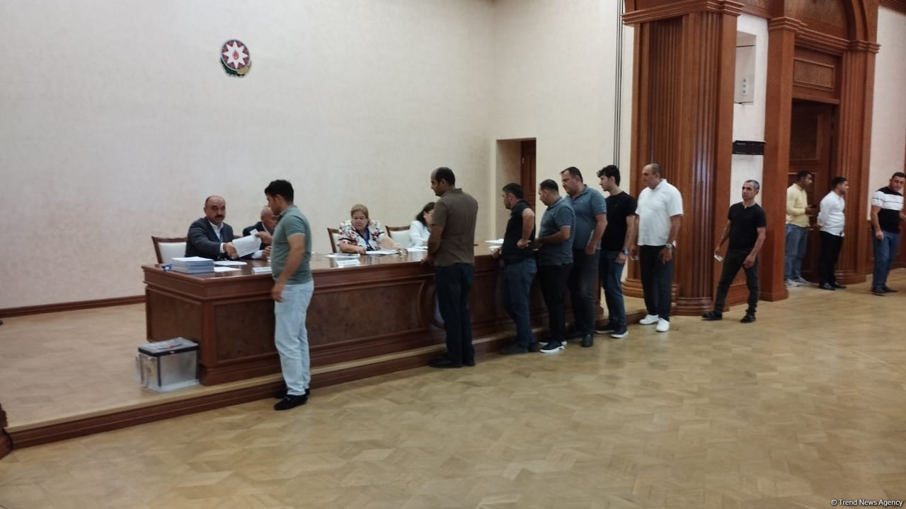 Azerbaijan's Khankendi kicks off voting for parliamentary election (PHOTO)