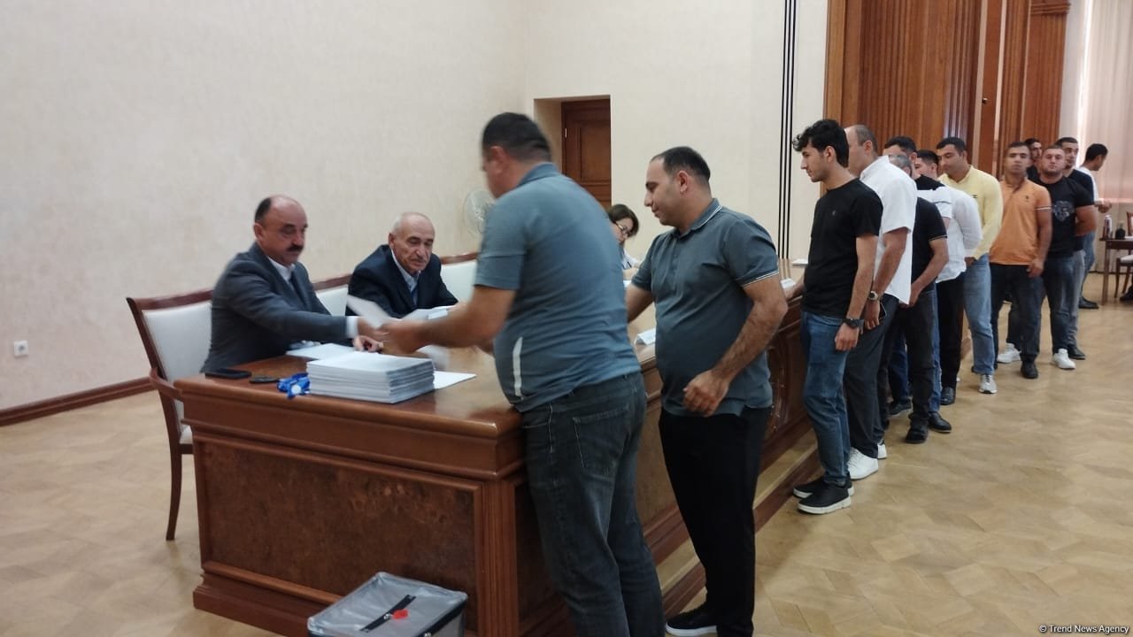 Azerbaijan's Khankendi kicks off voting for parliamentary election (PHOTO)