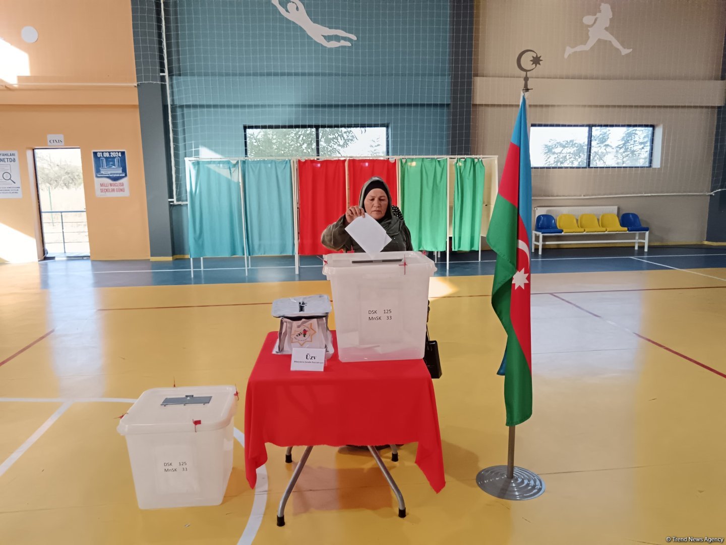 Azerbaijan's Zangilan opens doors for voting in parliamentary election (PHOTO)