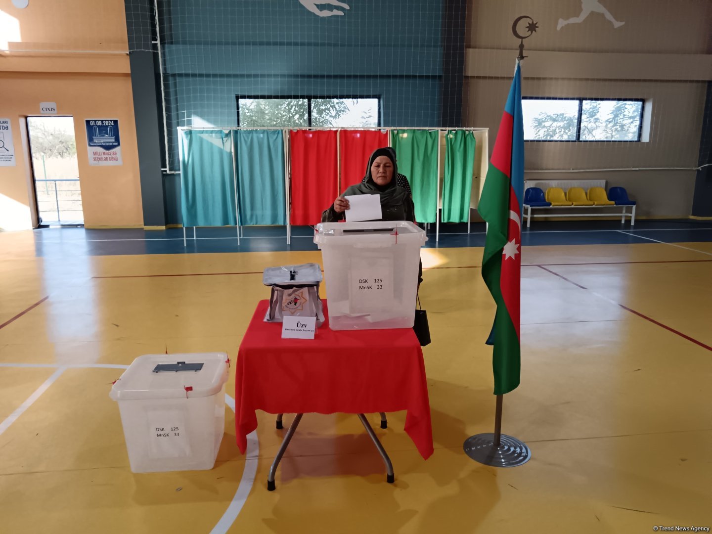 Azerbaijan's Zangilan opens doors for voting in parliamentary election (PHOTO)
