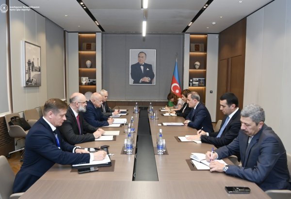 Azerbaijani FM receives CIS first deputy SecGen