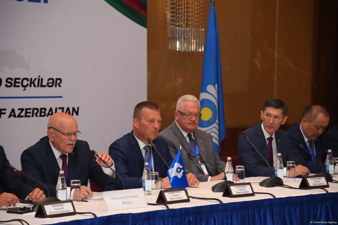 Azerbaijani authorities ensure high organizational level of poll campaign - CIS observer (PHOTO)